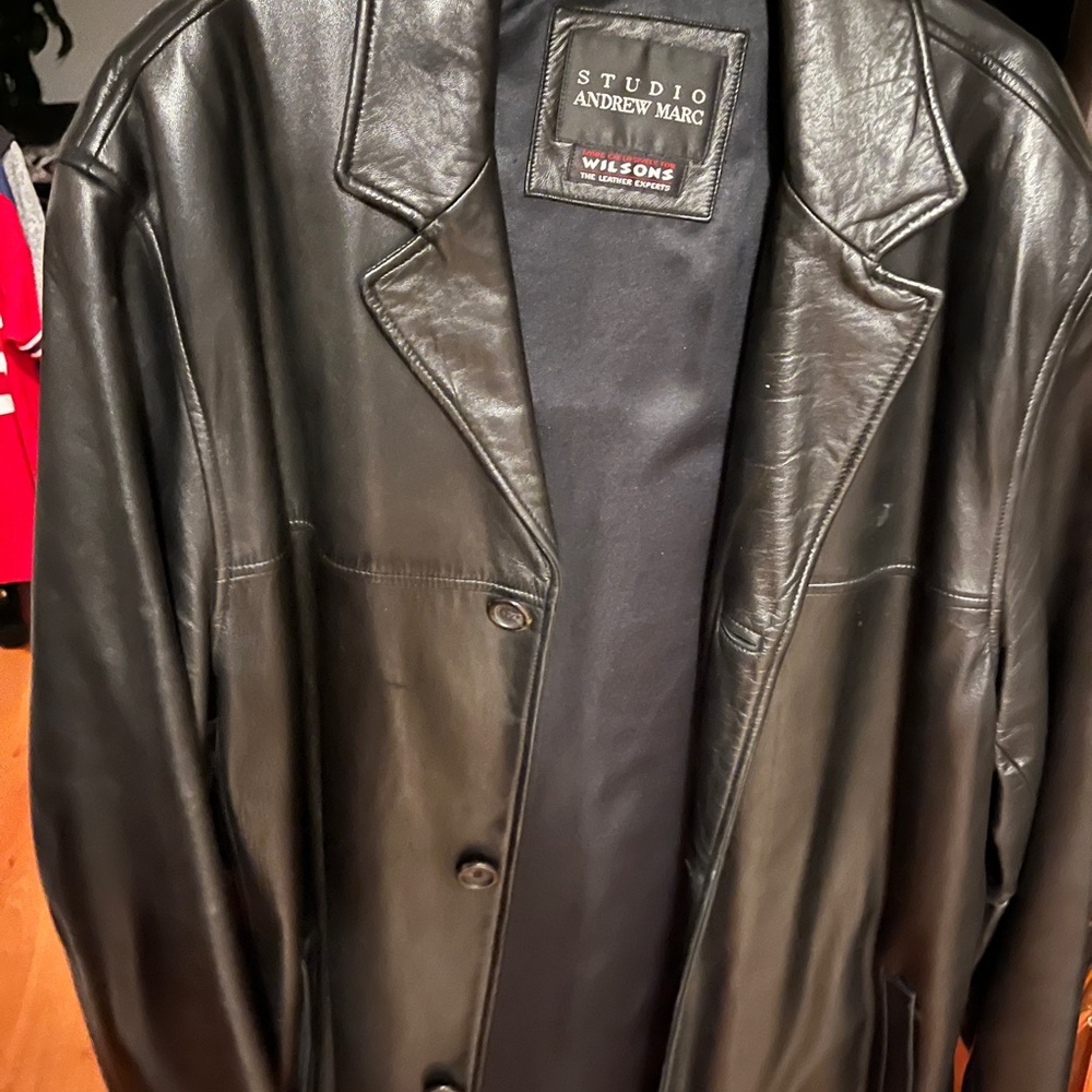 Andrew Mark (Wilson) XXL Leather jacket